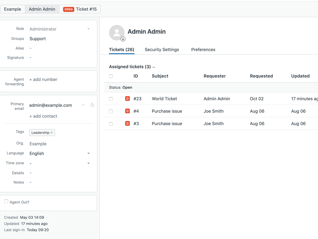 auto assignment in zendesk